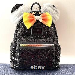 Extremely Rare Loungefly Disney Parks Candy Corn Sequin Backpack BNWT