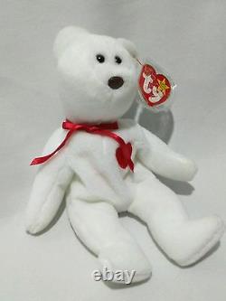 Extremely Rare! MWMT VALENTINO 1993 TY INC Beanie Baby w 2 Swing Tag Errors PVC