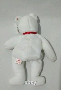 Extremely Rare! MWMT VALENTINO 1993 TY INC Beanie Baby w 2 Swing Tag Errors PVC