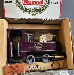 Extremely Rare Mamod SL6 Golden Jubilee Edition Steam Locomotive In Original Box