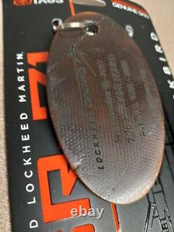 Extremely Rare Markings on a SR-71 Planetags / Plane Tag