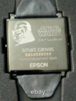 Extremely Rare NEW BOXED Seiko Epson Star Wars x Darth Vader Digital Watch MINT