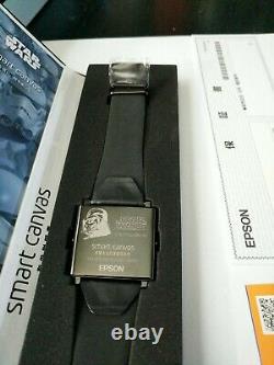 Extremely Rare NEW BOXED Seiko Epson Star Wars x Darth Vader Digital Watch MINT