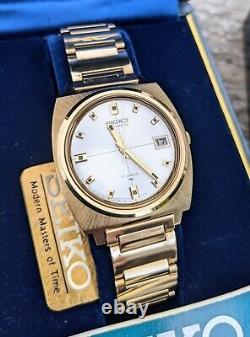 Extremely Rare NOS Seiko 7005-7012 Automatic Watch 1972. Complete Boxes Tag's