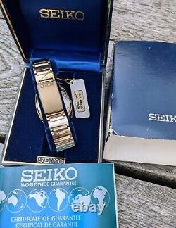 Extremely Rare NOS Seiko 7005-7012 Automatic Watch 1972. Complete Boxes Tag's