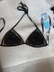 Extremely Rare New Beach Bunny Bikini Spell Bound Black Small Top Only