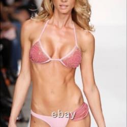 Extremely Rare New Beach Bunny Bikini Spell Bound Pink Xsmall Top Only