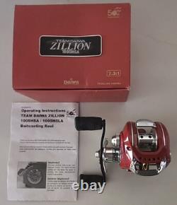 Extremely Rare New Diawa 50th Anniversary Zillion 100SHSA 7.31 Baitcasting Reel