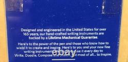 Extremely Rare New Factory Sealed Cross Contour Blue Ballpoint Pen With Gift Box