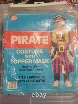 Extremely Rare New In Package BEN COOPER PIRATE COSTUME for Child Vintage