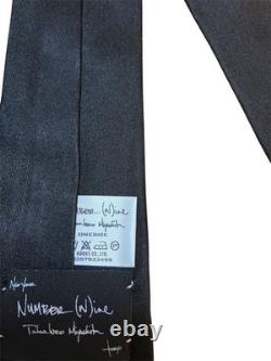 Extremely Rare New NUMBER (N)INE Silk Tie