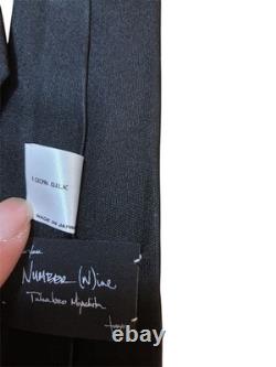 Extremely Rare New NUMBER (N)INE Silk Tie