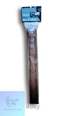 Extremely Rare New Unopened YAMAHA Guitar Strap SP-600 Super Long Brown