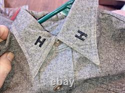 Extremely Rare New York State H Company, 7th Regiment Heavy Wool Pullover Shirt