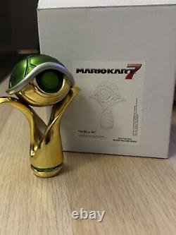 Extremely Rare! Nintendo Mario Kart 7 Shell M Cup Trophy Figurine Statue