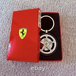Extremely Rare Official Ferrari Wheel Keyring keychain New In Box