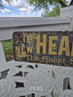 Extremely Rare Original The New Health Soap Enamel Advertising Sign 56x13cm