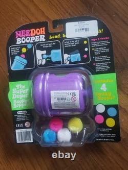 Extremely Rare PURPLE NeeDoh Booper- 100% Authentic- Brand New Nee Doh