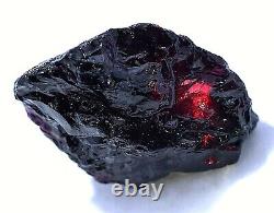 Extremely Rare Painite Red Brown Unheated Facet Rough 171.60 Ct Mogok Certified