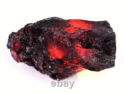 Extremely Rare Painite Red Brown Unheated Facet Rough 59.35 Ct Mogok Certified