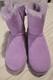 Extremely Rare Pastel Lilac Ugg Suede Bow Mini Size Uk 6 Brand New In Box