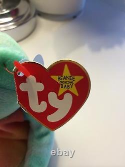 Extremely Rare Peace TY Beanie Baby with Tag Errors
