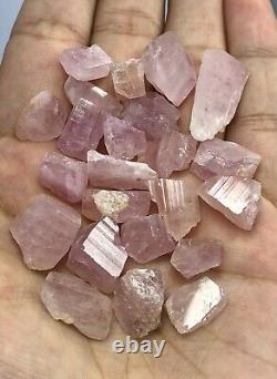 Extremely Rare Pink Topaz Rough Crystals lot from Katlang Pakistan 45 Gram