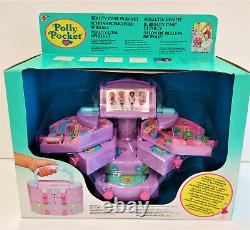 Extremely Rare Polly Pocket Big Beauty Case Bluebird 1990 Mattel Unopened New