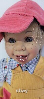 Extremely Rare Rogel Creaciones Laughing Girl Doll Fully Working BNWT