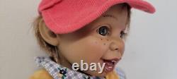 Extremely Rare Rogel Creaciones Laughing Girl Doll Fully Working BNWT