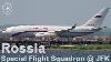 Extremely Rare Russian Il 96 Lands At New York S Jfk Airport