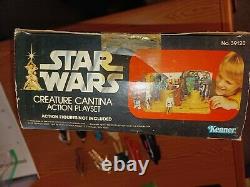 Extremely Rare Sealed Vintage Star Wars Creature Cantina! + Bonus Figures