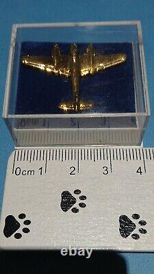 Extremely Rare Set of 100 Gold Plated Military Aircraft Plane by Danbury Mint