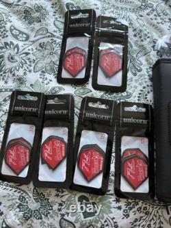 Extremely Rare Signed 23g Unicorn Joe Cullen Maestro Darts + New Case & Flights