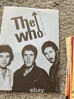 Extremely Rare The Who Newsletters 1-34 (read Description)