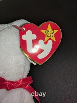 Extremely Rare! VALENTINO 1993 Beanie Baby Babies MISPRINT Swing Tag Errors PVC