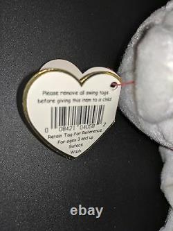 Extremely Rare! VALENTINO 1993 Beanie Baby Babies MISPRINT Swing Tag Errors PVC