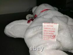 Extremely Rare! VALENTINO 1993 Beanie Baby Babies MISPRINT Swing Tag Errors PVC