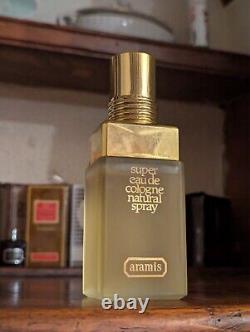 Extremely Rare Vintage 1979 Aramis Super Eau de Cologne