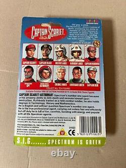 Extremely Rare Vintage 1994 Captain Scarlet Astronaut 3.75 New Carded Figure