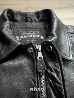 Extremely Rare Vintage Avirex City Series (New York City) Varsity Leather Jacket