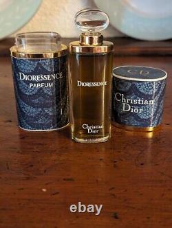 Extremely Rare Vintage Christian Dior Dioressence Pure Parfum 15ml