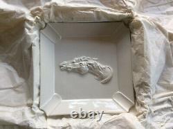 Extremely Rare Vintage Gucci Ashtray / Trinket Tray Equine Brand New Never Used