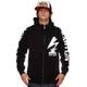 Extremely Rare Vintage New 2005 Dissizit Destroy Babylon Zip Up Hoodie Black