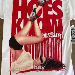 Extremely Rare Vintage New Dissizit Hoes Know Red T-Shirt Nike Air Jordan 1