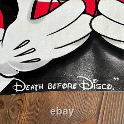 Extremely Rare Vintage New Jennifer Aniston Dissizit Death Before Disco Tee