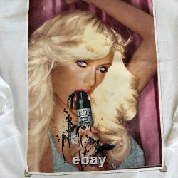 Extremely Rare Vintage New Paris Hilton Dissizit Marker Pop T-Shirt White LS