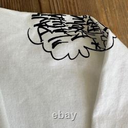 Extremely Rare Vintage New Paris Hilton Dissizit Marker Pop T-Shirt White LS