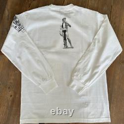 Extremely Rare Vintage New Paris Hilton Dissizit Marker Pop T-Shirt White LS