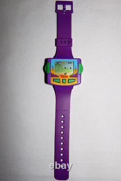 Extremely Rare Vintage Ribena LCD Electronic Handheld Game & Wrist Watch/nos